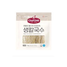 대상 쉐프원 생칼국수 1kg x 1봉지, 1개