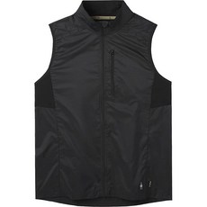 Smartwool 輕薄混羊毛運動防風背心, 黑色,S號