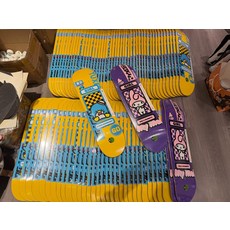 Girl 滑板聯名款 板面包砂紙 黃色8.0 紫色8.25, 如圖所示, 1個