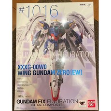 BANDAI GUNDAM FIX FIGURATION METAL COMPOSITE 飛翼鋼彈零式EW 1016, 全新盒損（不含運輸盒）