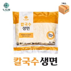 누들정 칼국수생면 업소용 64인분, 1박스, 12.8kg