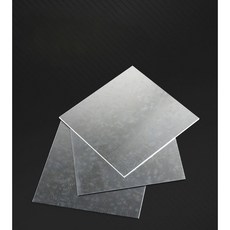 아연 도금 다리미 플레이트 흰색 시트 두께 1mm 2mm 3mm, 1개, 15) 100x300x3mm