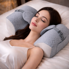 성형베개 코 가슴 양악 윤곽 눈 수술 관리 배게 성형회복베개, 그레이, 1개