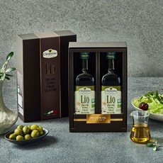 잔류 농약 검사한 리오 유기농 엑스트라버진 올리브오일 세트 2호, 2개, 500ml