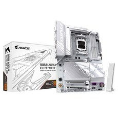 GIGABYTE 技嘉 B850 AORUS ELITE WIFI 7 AMD DDR5 AM5 ATX 主機板, 1個, B850 A ELITE ICE【白】