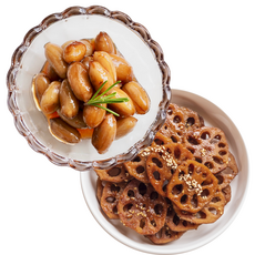 선미식가 밑반찬 땅콩조림 1kg+연근조림 1kg, 2개, 1kg