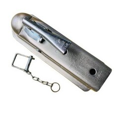 트레일러견인장치 캠핑카 견인장치 히치 검정색 커버 볼 트레일러 교체 커넥터 자동차 견인, 1개, A. 안전핀 포함