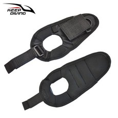 1개 스쿠버 다이빙 손전등 슬리브 부드러운 네오프렌 손목 스트랩 장갑 LED 토치 홀더, 01 Black