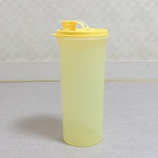 타파웨어 물병 물통 슬림 트로피칼 원형 1L 1P, 앨로우, 1000ml