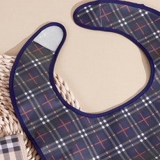 DUGNMARKT 성인 방수 턱받이, 1개, 턱받이 01785WT