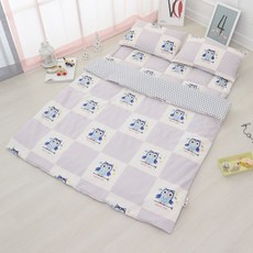 보떼하우스 사계절용 분리형 낮잠이불, 부엉이세모