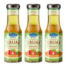 폰타나 샐러드용 이탈리안드레싱, 270g, 3개