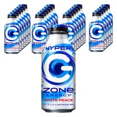 HYPER ZONe ENERGY White Peace咖啡因150mg能量飲料, 24個