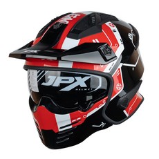 JPX 헬멧 MX-726R 오픈페이스 풀페이스 바이크 오토바이 모듈러 DOT ECE, 17.MX 11 유광