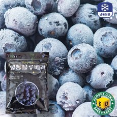 아토 프리미엄 냉동 블루베리, 1개, 1kg(중국산)