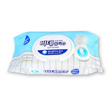 비데물티슈(60매 캡형) 화장실용 물에녹는 변기에버리는 휴대용비데 비데용, 60매, 1개