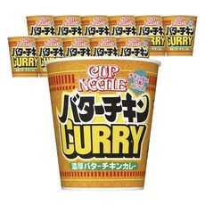 NISSIN 日清 杯麵濃鬱奶油雞肉咖哩風味 106g, 12個