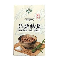 川田佳 竹鹽納豆 原味 75公克/盒, 75g, 1個