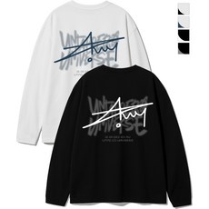 UNTAPPED STUDIO 유니버스 셀 시그니처 오버핏 긴팔 티셔츠 4Color 275889