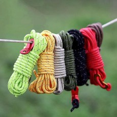 로프 캠핑 타프스 용품 스토퍼 줄 스트랩 끈 타프줄 연장 타프 스트링 텐트줄 텐트, 브라운