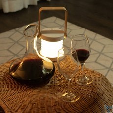 온빛마켓 와인잔디켄터세트 위스키디켄더, 디켄터+와인잔2p 세트, 1개