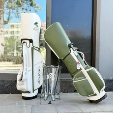 高爾夫球包 男女款 防水多功能支架包 雙帽, 如圖所示