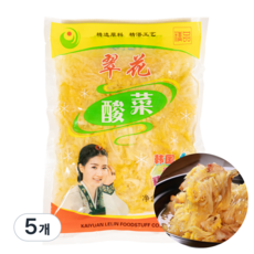 추이화 쏸차이 500g, 5개