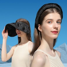 썬캡 선캡 햇빛가리개 자외선차단 여성 골프모자 jck+01763Jl