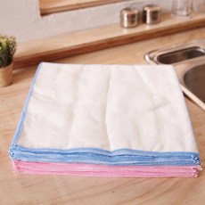 신생아 유아용 부드러운 가제손수건 무형광 순면 아기손수건 10p
