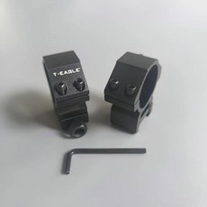 突鷹管徑1120卡夾具30DK30DZ望遠鏡分體支架倍鏡通用望遠鏡管夾熱賣中, 分體夾具管徑30mm 20mm導軌用