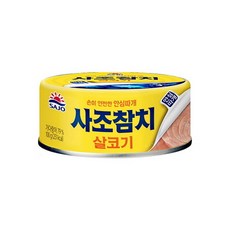 사조 살코기 참치 안심 100g 탕비실 반찬 간식, 1개