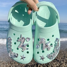 동행 유니콘 파츠 8pcs 세트 반짝이 체인 별 하트 장식용 악세사리