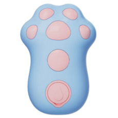 멍멍집사 스팀 고양이 브러쉬 펫브러쉬 빗 UV 해충억제, 블루, 1개