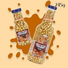 다인1412 병모양 팝콘 캬라멜맛 245g 맥주안주, 1