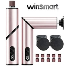 winsmart 2in1 방수접이식 충전식 발각질제거기, 핑크색, F11 핑크색, F11