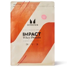 마이프로틴 임팩트 웨이 프로틴 딸기크림향 WPC 포대유청 농축유청 단백질, 1개, 1kg