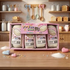 [한스지몰] 요거트 밀크빵모양 스퀴시 말랑이, 1개, 100g, 아이보리