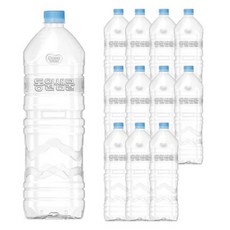 동원샘물 무라벨, 2L, 12개