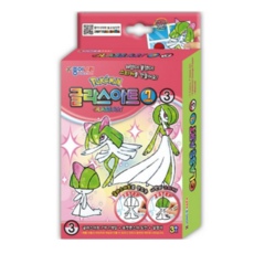 종이나라 미니 포켓몬스터 글라스아트, 2개, 7가지색