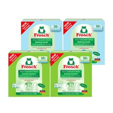 Frosch 小綠蛙 洗碗機專用洗劑 30入 4盒, 1組