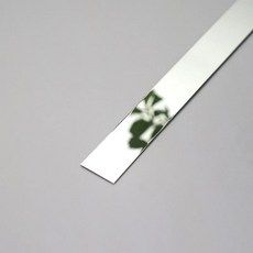 장식 스트립 평면 금속 압력 천장 배경벽용 자가 접착 엣지, 1. silvery-5M