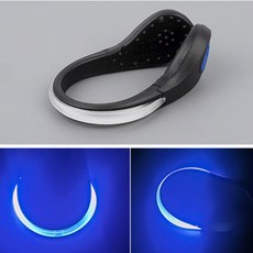 알뜰가온 LED 슈즈 밴드1p 산책led밴드, 레드