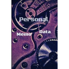(영문도서) Personal Data Memo Notes Book Diary Blue: Personal Data Memo Notes Book Diary Blue Line Paperback, Createspace Independent Pub..., English, 9781542440356