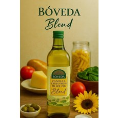 BÓVEDA 芥花籽油與特級初榨橄欖油混合油, 1個, 1L