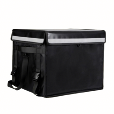 보온보냉 오토바이 배달가방, 블랙