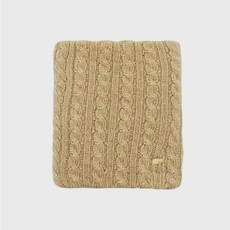 【體溫魔術師】莫蘭迪色系雙層圍脖 MIT台灣製 針織加厚脖套 秋冬文青保暖配件, 卡其, 1個