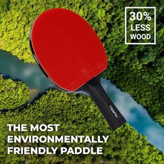 T2SPin 탁구 패들 2개 세트 공 3개 포함 - 고성능 모든 플레이어를 위한 T2 EnduroGrip 매우 편안한 그립 레드 & 블랙 고무, T2SPin 탁구 패들 2개 세트 공 3개 포함 - 고