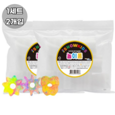 스노우키즈 유아용 미술놀이용 놀이폼 혼합폼 대, MIX (혼합), 3세트