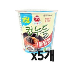 오뚜기 컵누들 불닭맛 42g, 5개