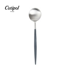 Cutipol GOA 藍柄霧面不銹鋼 21cm主餐匙 葡萄牙手工餐具, 1個